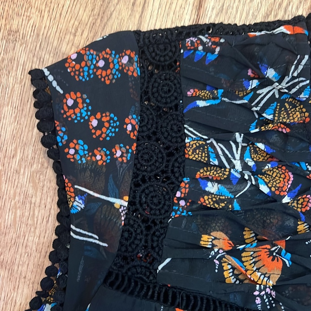 π DANIEL RAINN Printed Blouse Size Small - Picture 3 of 5